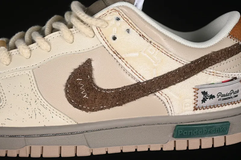 All Categories Nk SB Dunk Series Nk SB Dunk Low Low-top sneakers Nike Dunk Low Panda Prank Winter Dream Romance Royal Beige Low-top casual sneakers HQ1175-240
